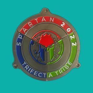Spartan Race 2022 Trifecta Wedge Set – Sprint, Super & Beast